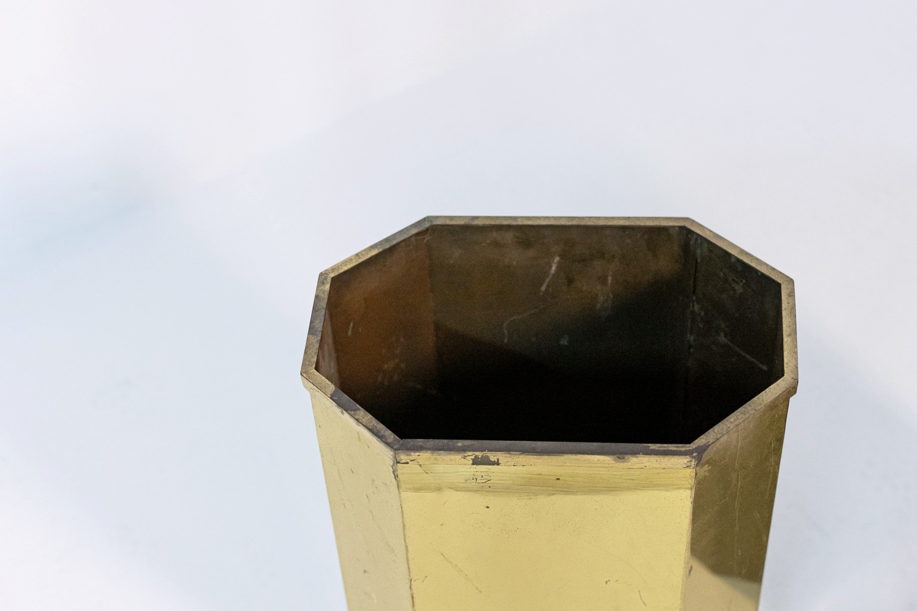 Coppia di Portaombrelli in Ottone Italiano
