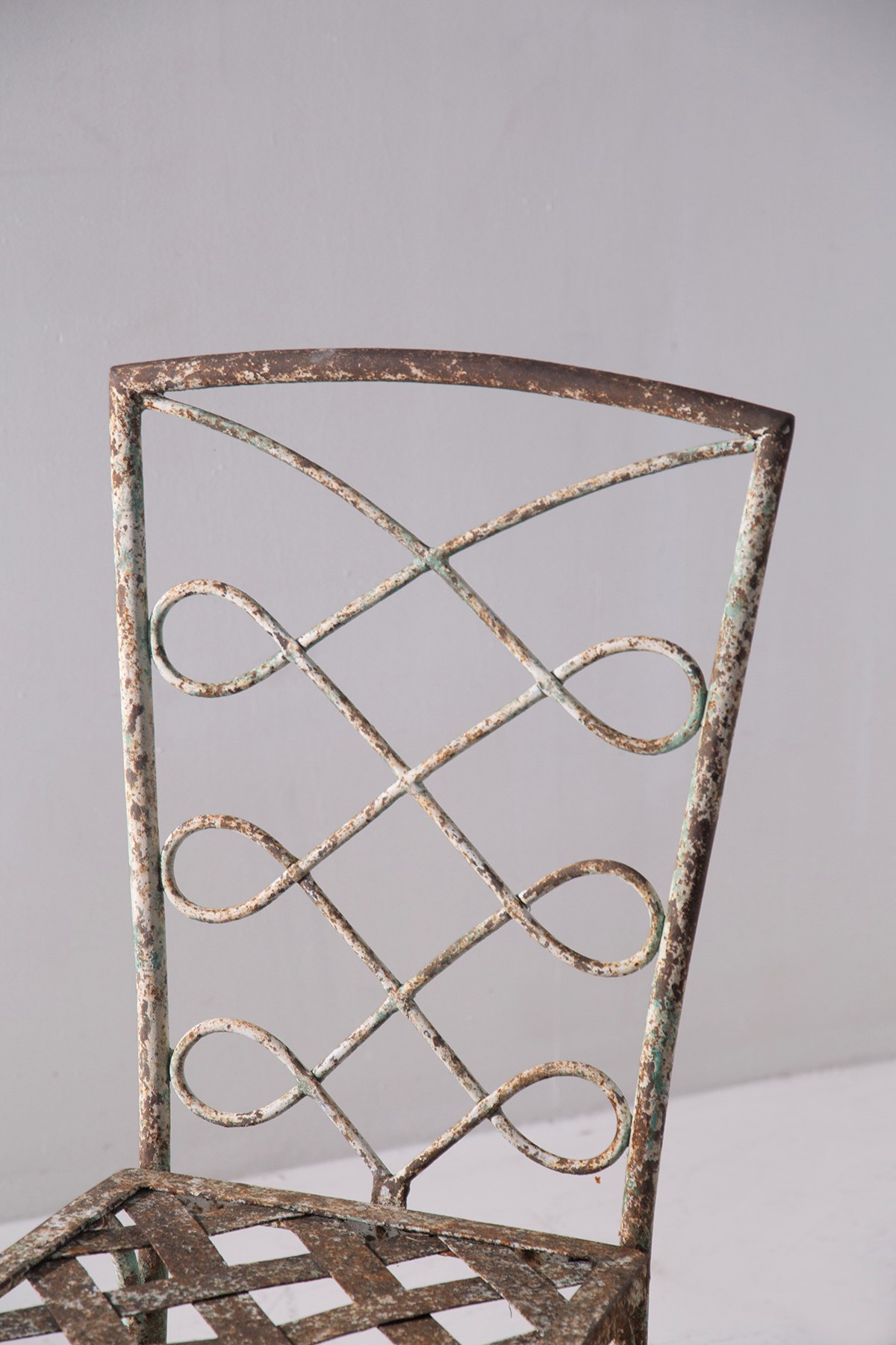 Gio Ponti - Sedia in ferro verniciato, anni '40