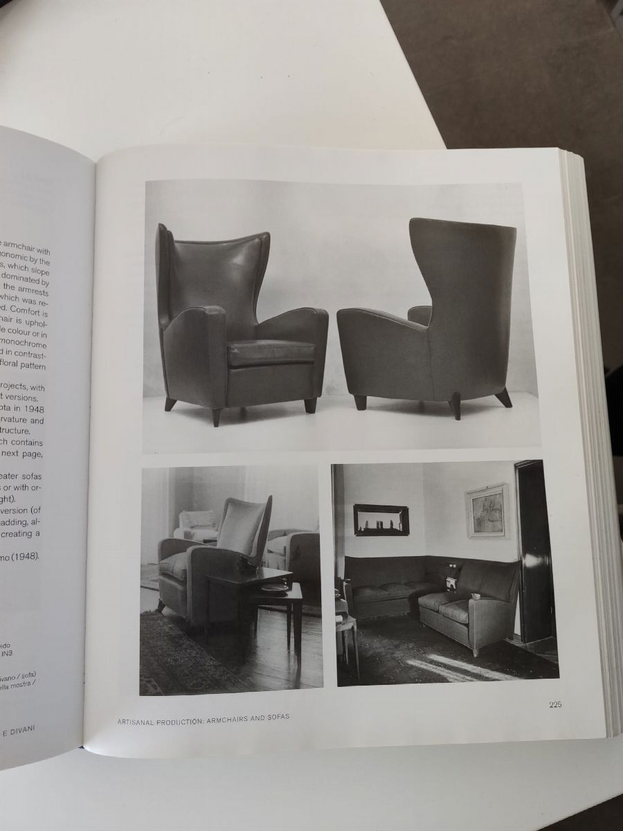 Pair of Italian Armchairs Attributed to Ico Parisi in Black and Yellow Velvet