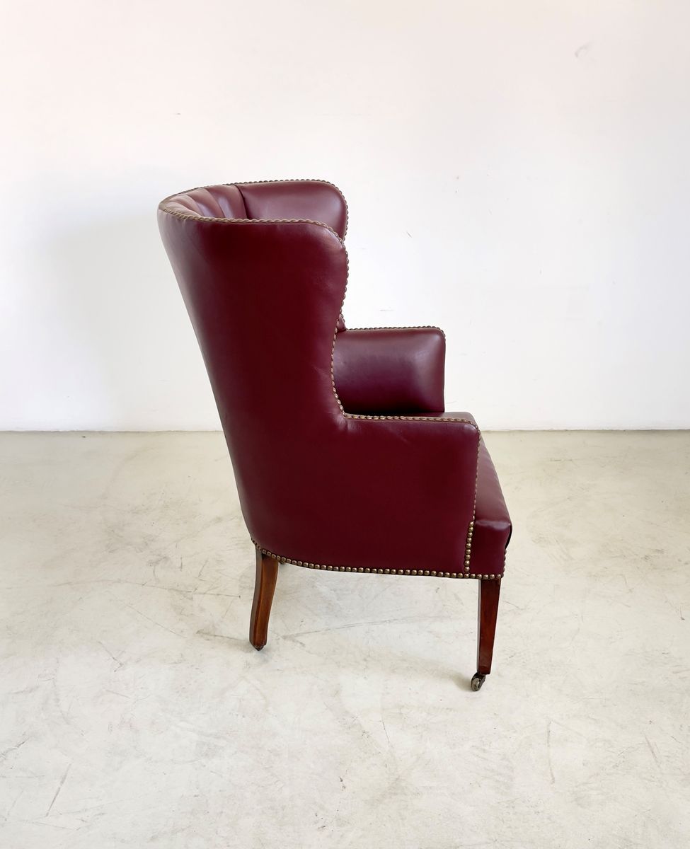 Poltrona Stile Inglese con Rotelle