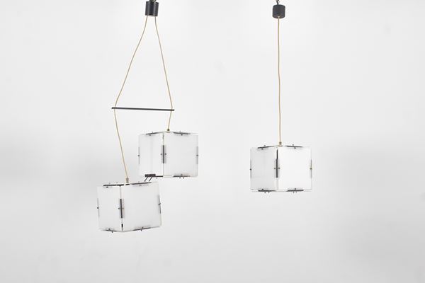 Stilux - Coppia di lampade a sospensione