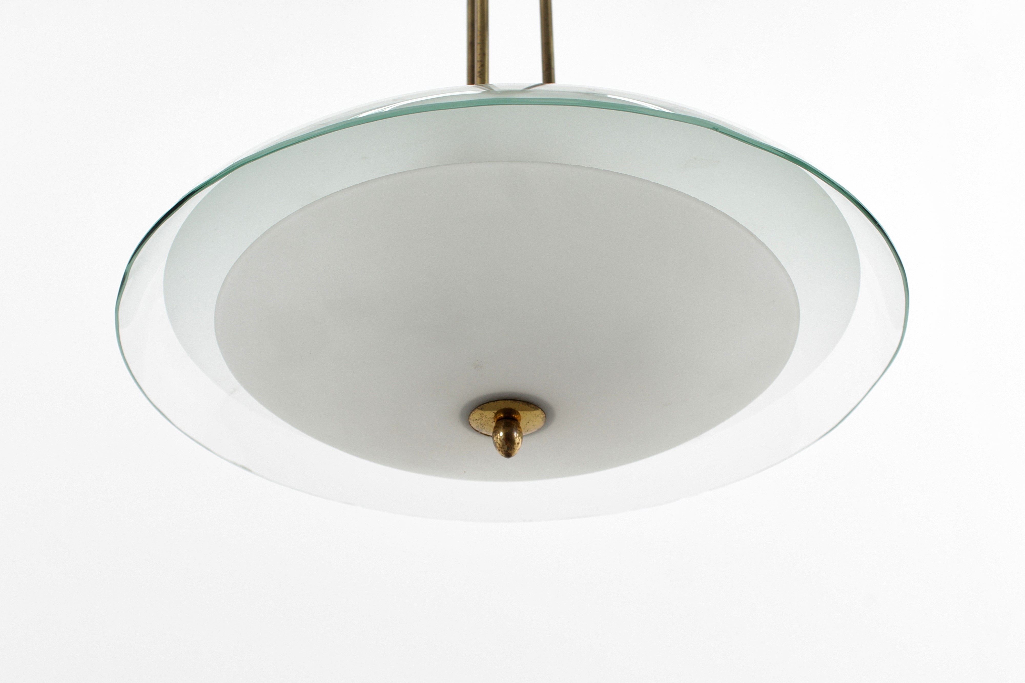 Lampadario a sospensione attribuito