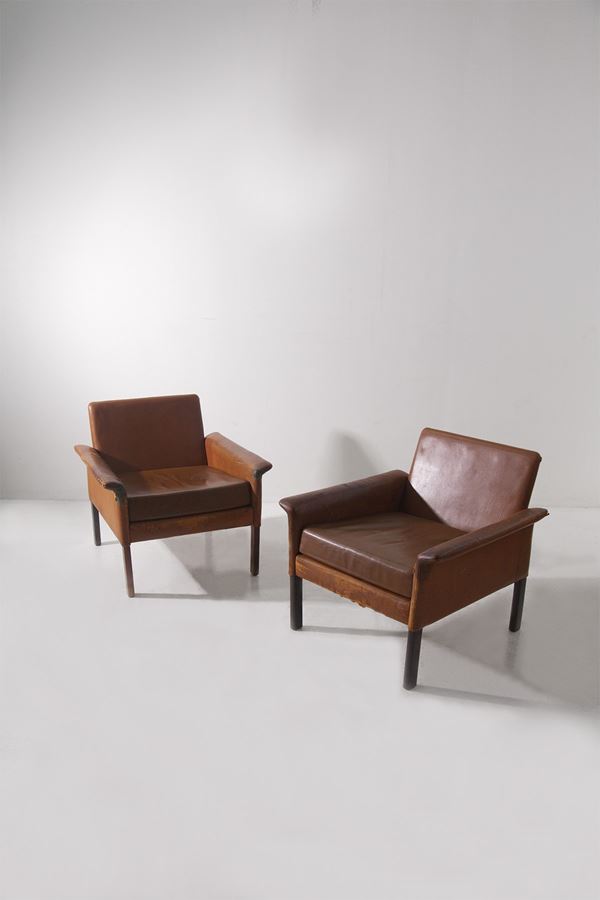 Hans  Olsen - Coppia di poltrone