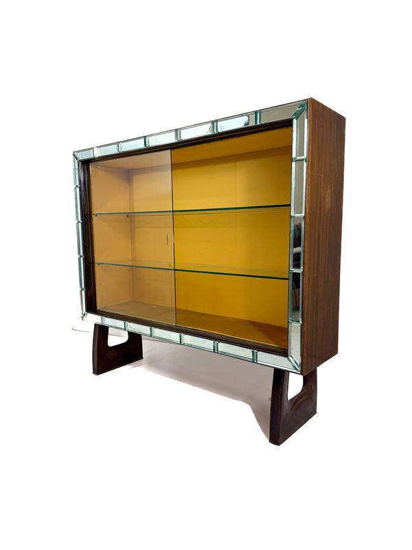 Fontana Arte - Max Ingrand Vetrina Bar, etichetta