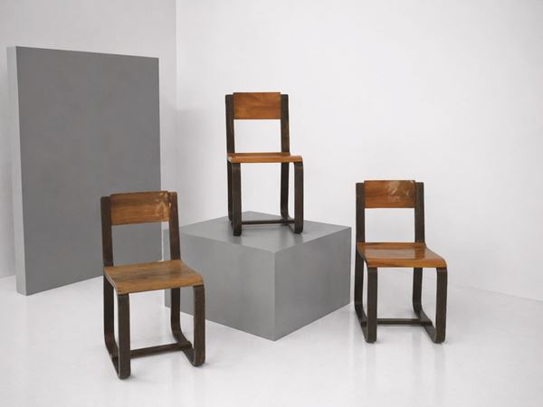 Giuseppe Pagano - Set di sedie