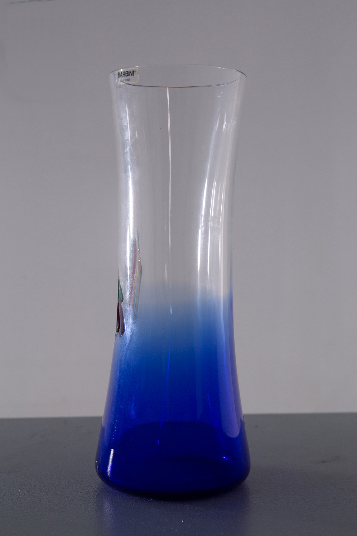 Vaso Murano, etichetta