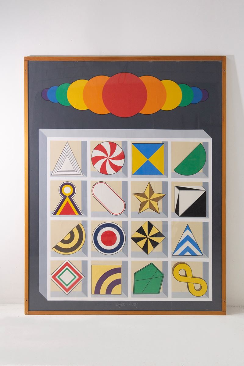 Serigrafia DISCHI CROMATICI