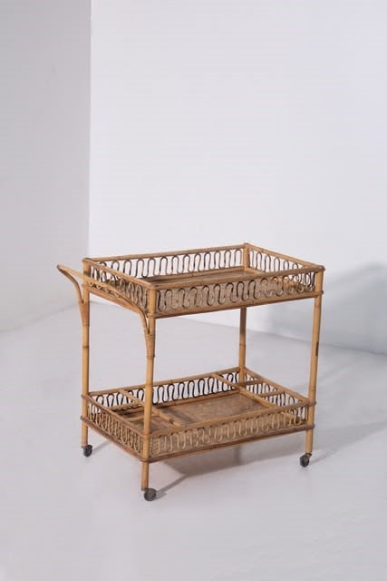 Franco Albini : Carrello bar  - Asta Private Origins Series - LTWID Auction House