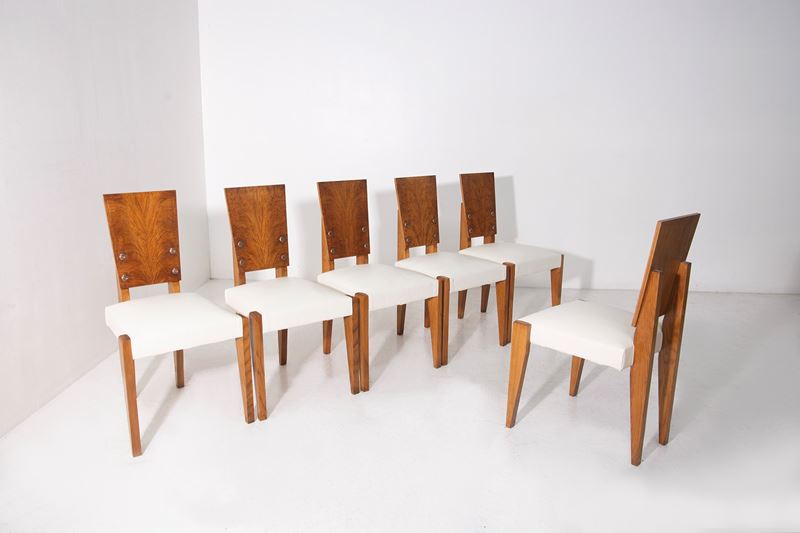Set di sei sedie