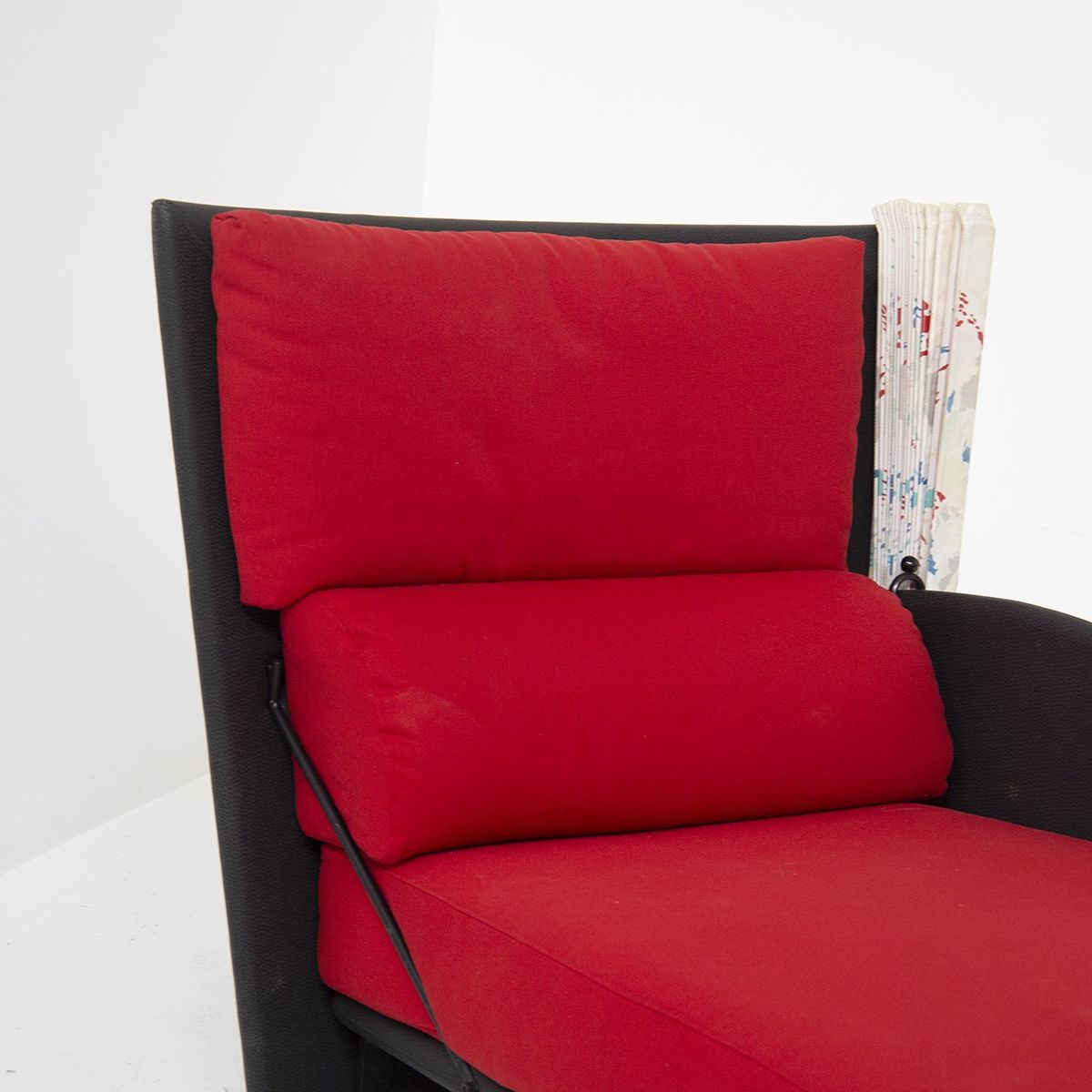 "Le Mirande" Chaise Longue By Paolo Nava for Flexiform in Leather and Cotton