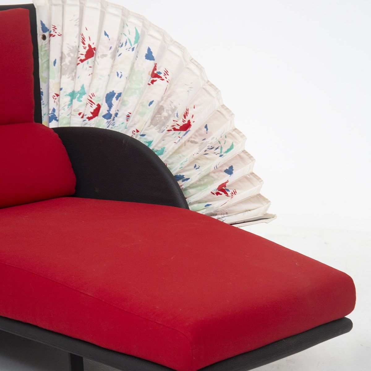 "Le Mirande" Chaise Longue By Paolo Nava for Flexiform in Leather and Cotton