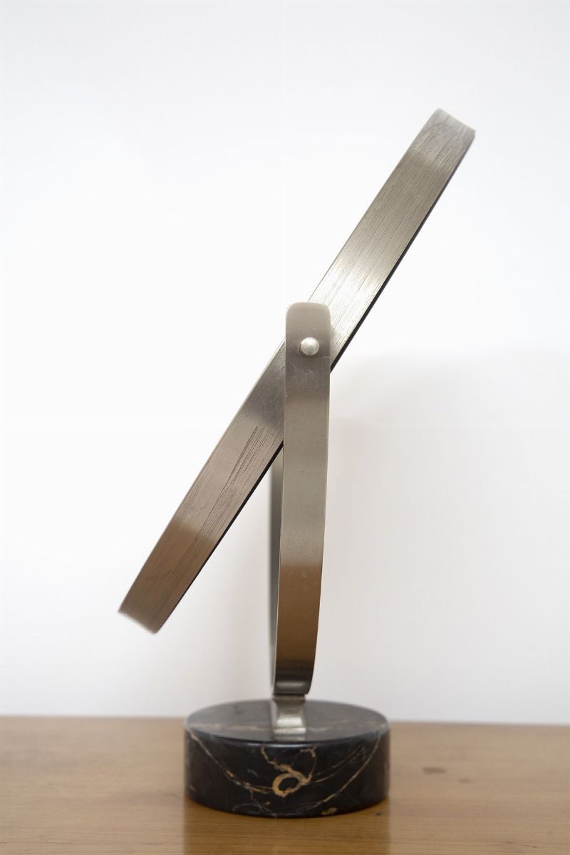 Specchio da Toeletta Vintage in Marmo per Artemide