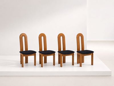 Set di quattro sedie attribuite (anni 1970)