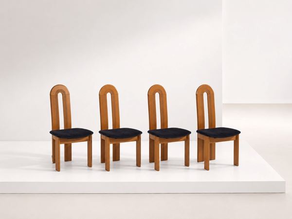 Mobil Girgi Sapporo - Set of four attr. chairs