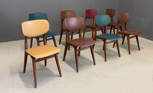 Franco Ospitaletto - Chairs, Set of 8