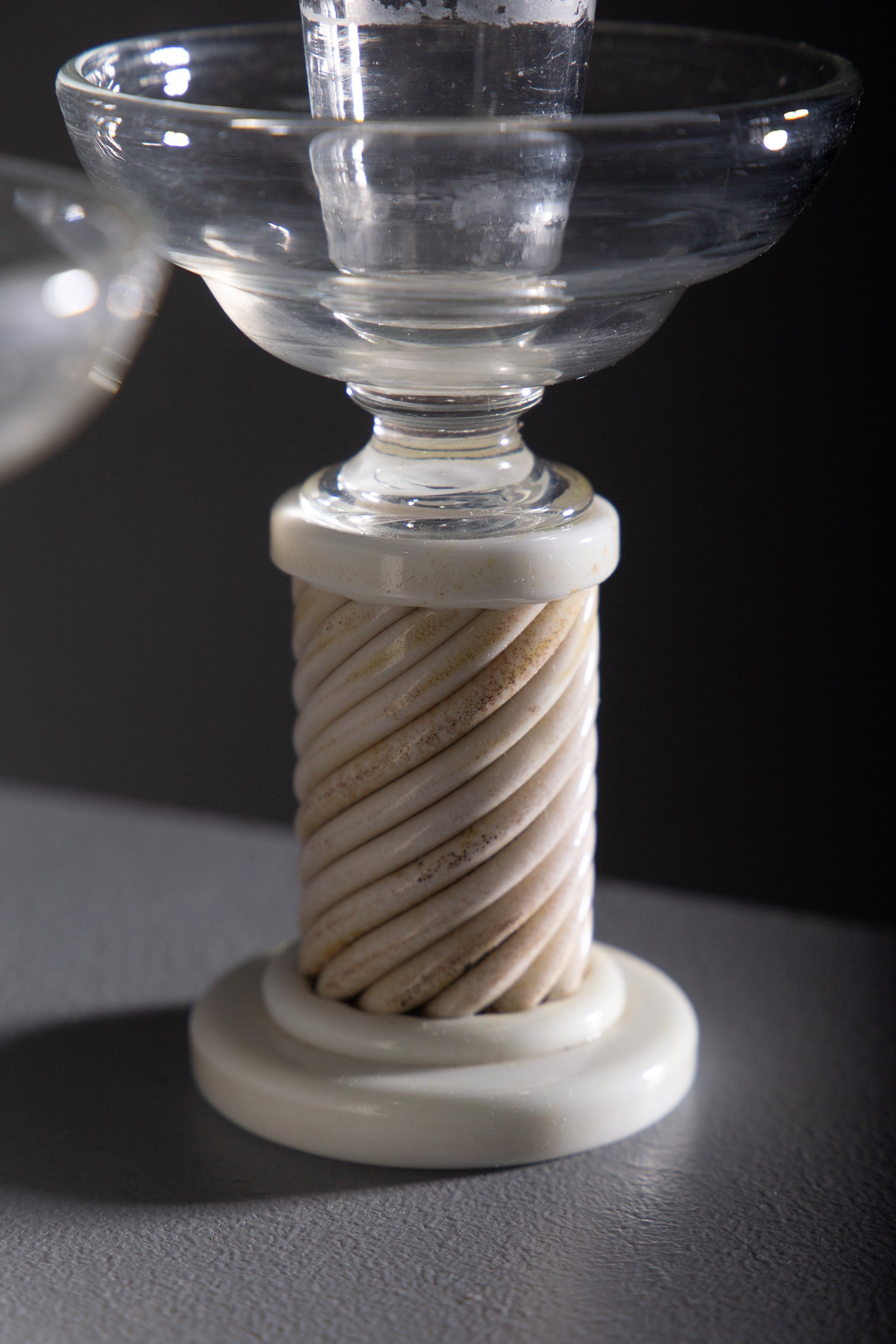 Coppia di portacandele