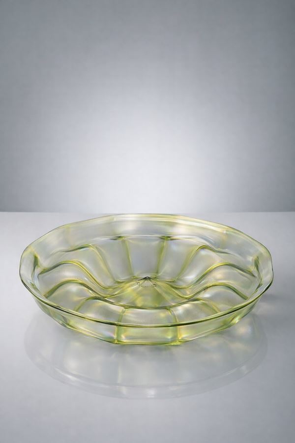 Vittorio Zecchin - Centrotavola, etichetta