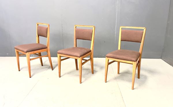 Gio Ponti -  Chairs, Set of 3 Gio Ponti (attr.)