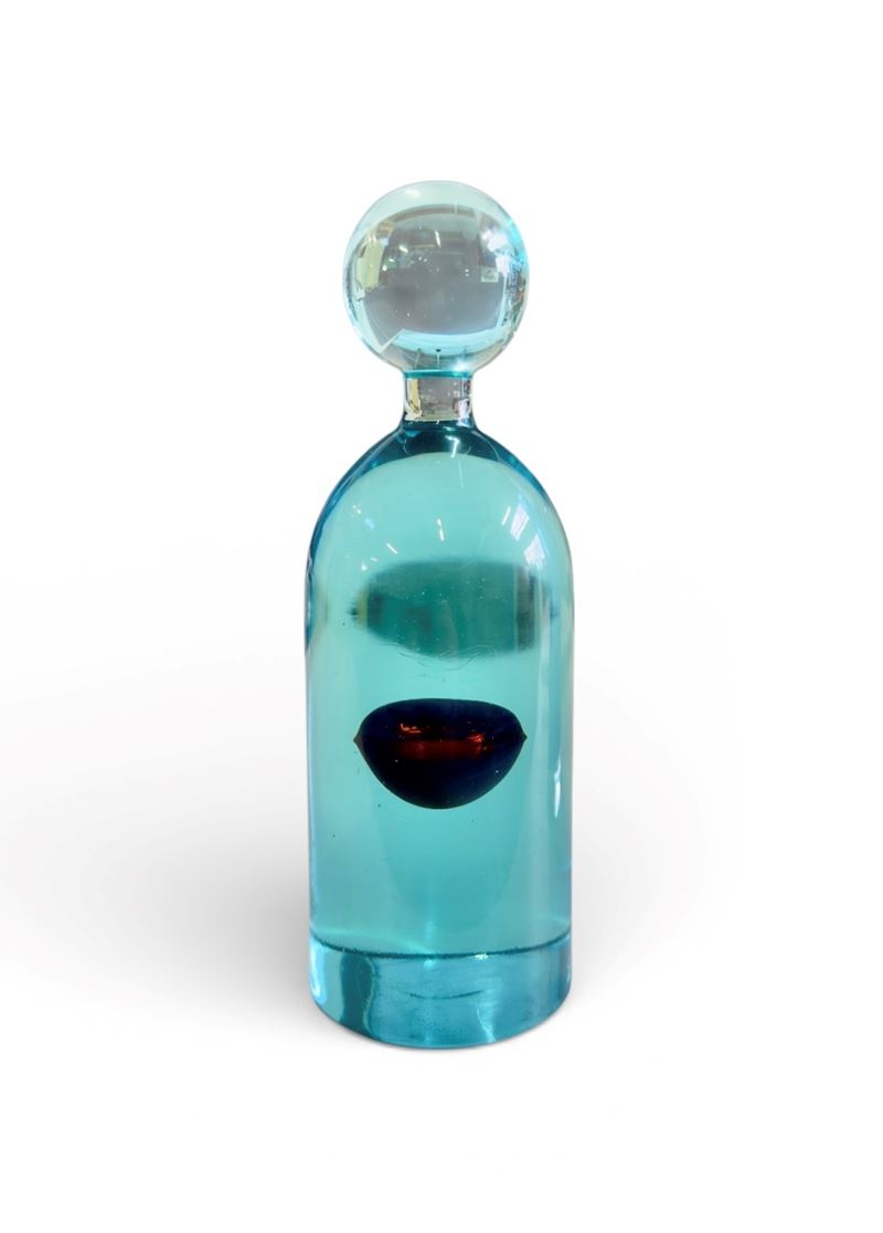 Bottiglia decorativa in vetro di Murano
