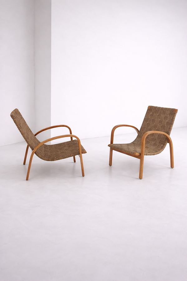 Luigi Ricci - Pair of armchairs
