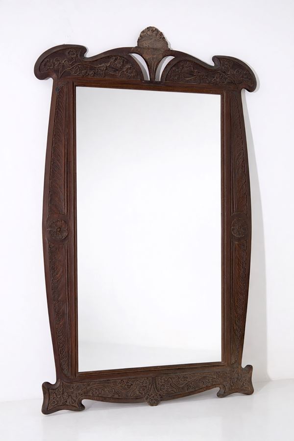 Manifattura Italiana - Art Nouveau Mirror