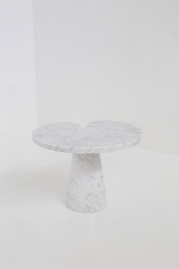 Angelo Mangiarotti - Vintage Carrara Marble Coffee Table for Skipper