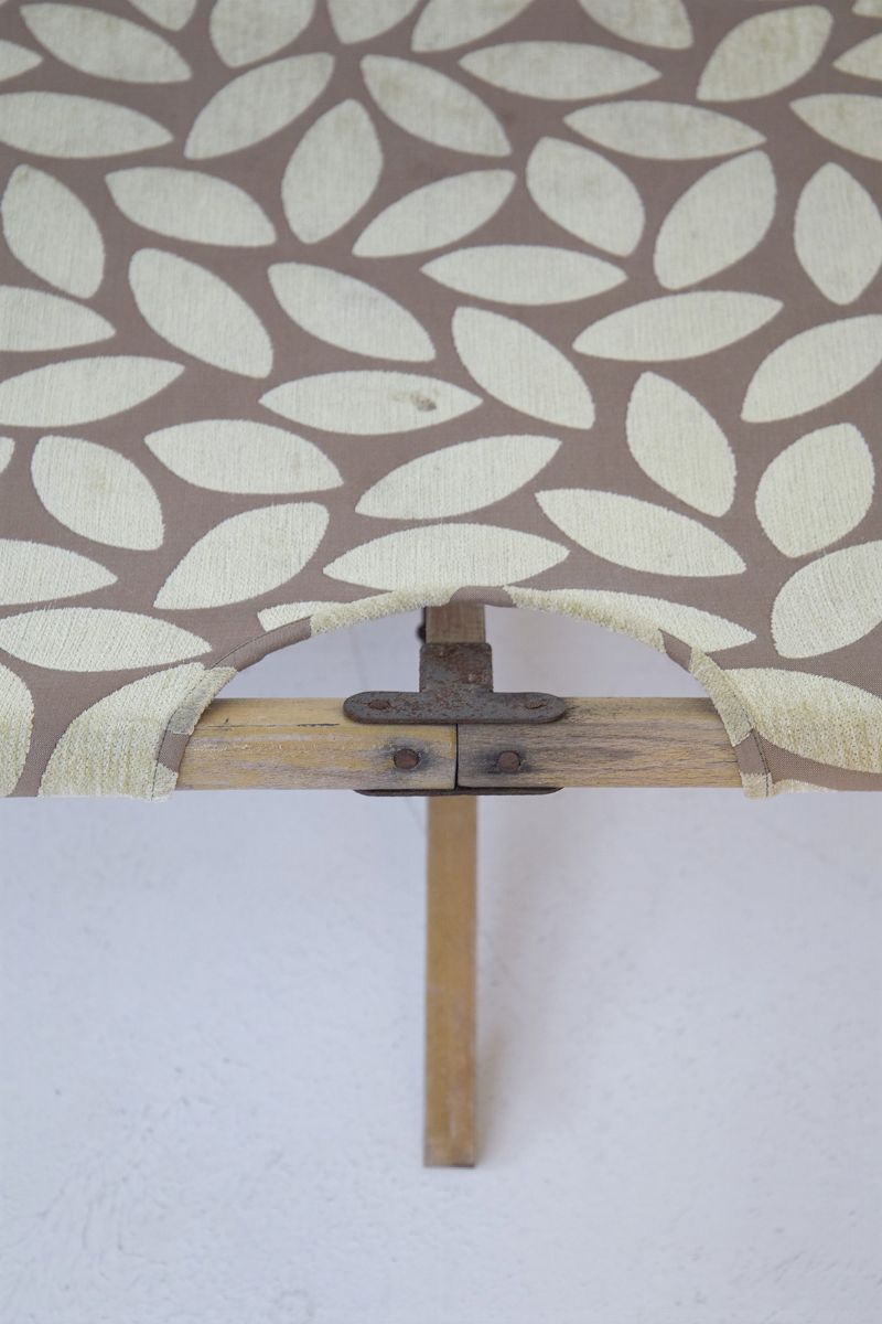 Letto da Campeggio in Ottone e Legno