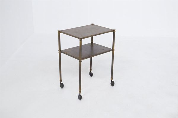 Luigi Caccia Dominioni - Carrello vintage in ottone
