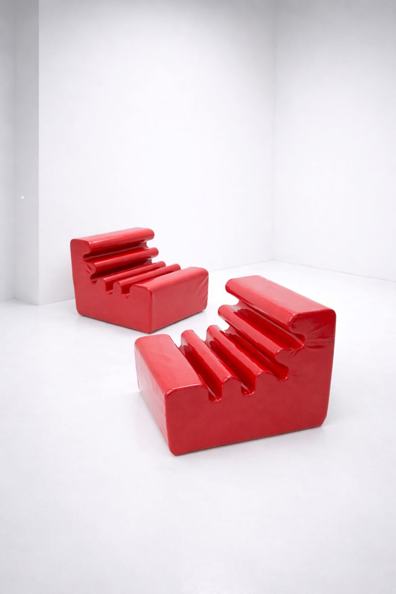 Poltrone rosse mod Karelia