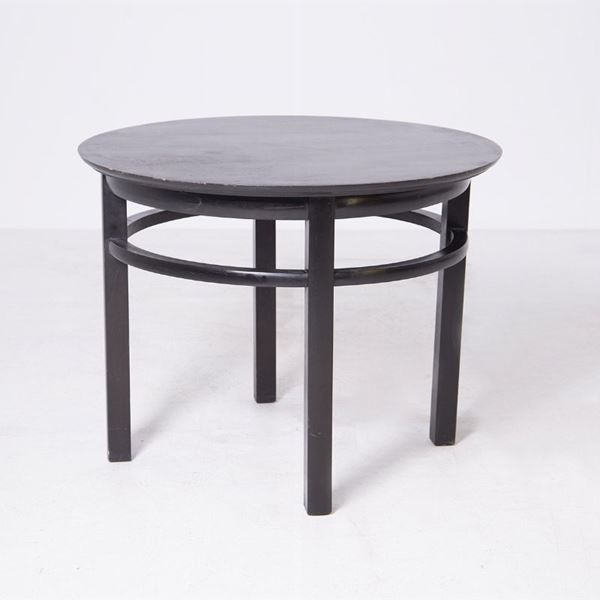 Tavolino rotondo vintage John Widdicomb
