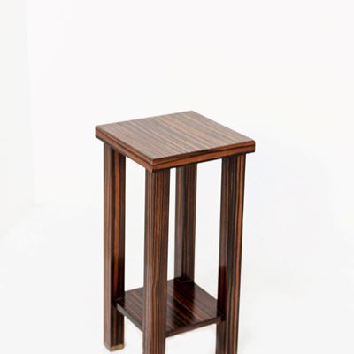 Jacques-émile Ruhlmann Gueridon in Legno e Ottone