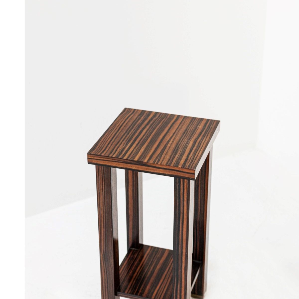 Gueridon in Legno e Ottone