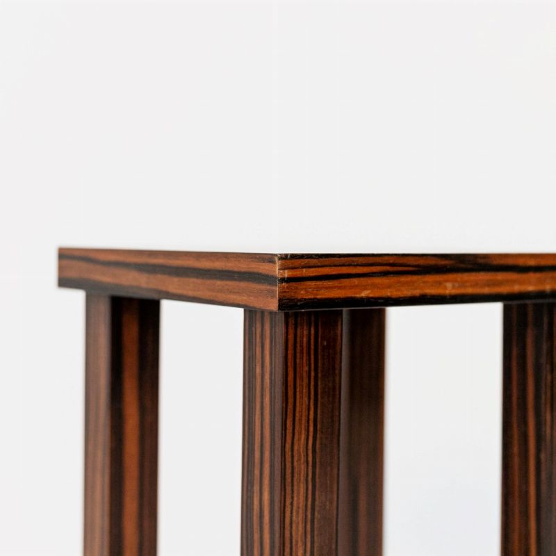 Gueridon in Legno e Ottone