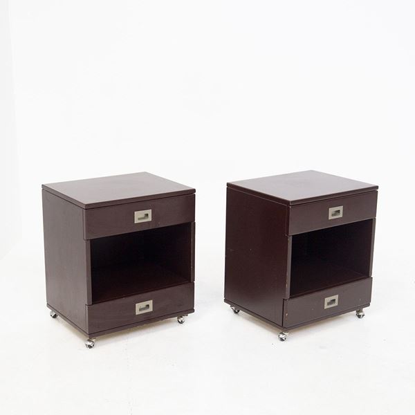Luigi Caccia Dominioni - Nightstands Luigi Caccia Dominioni for Residence Vips
