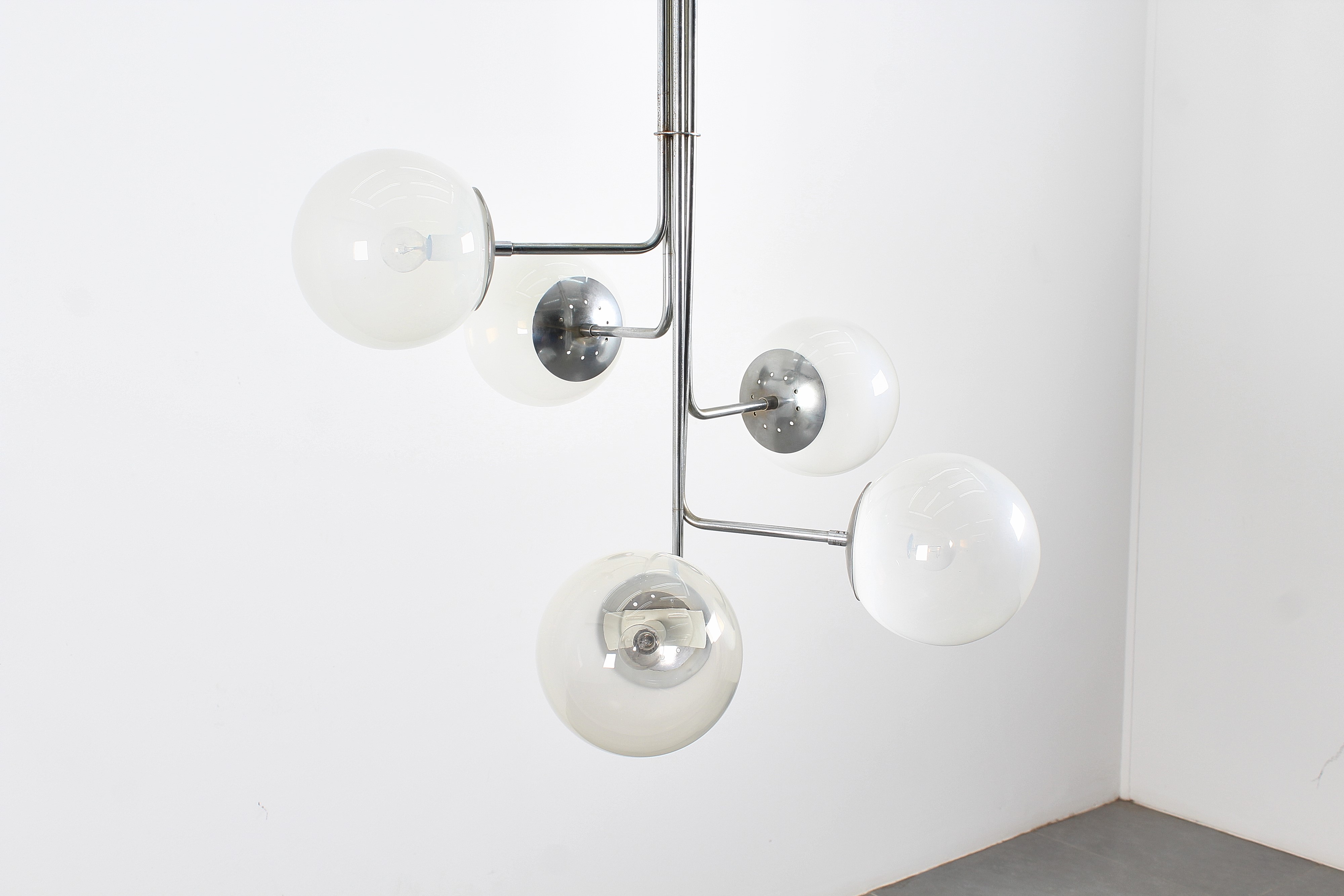 Lampada a sospensione A. Mangiarotti per Candle