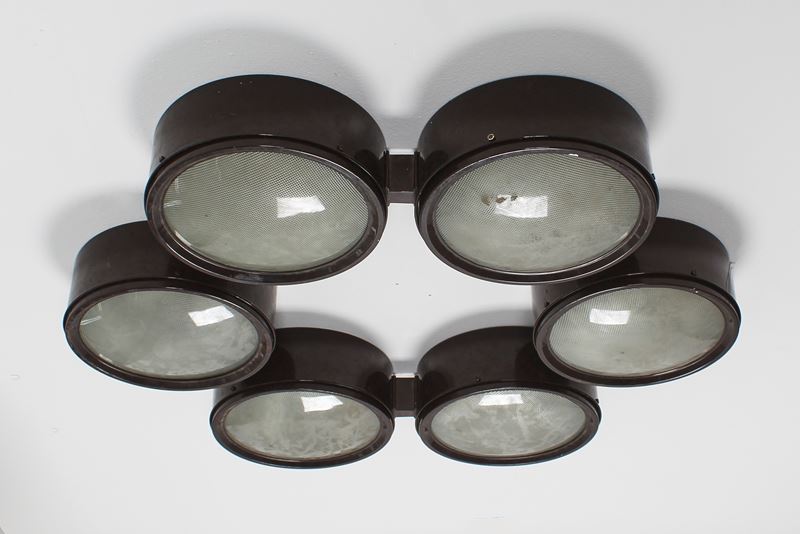 B.b.p.r. Banfi, Belgioioso, Peressutti, Rogers - B.B.P.R., Lampada a soffitto modello '2045/a' pe...