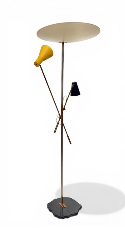 Lampada da Terra Gino Sarfatti per Arteluce
