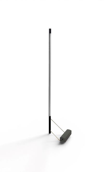 Lampada da terra mod. 1063 per Arteluce (neon a tubo riflettente)