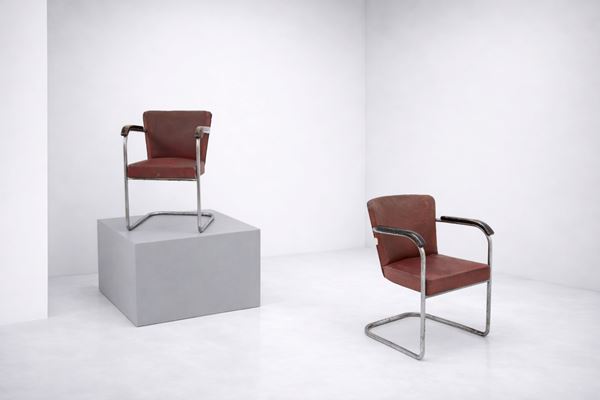 Cova - Coppia di poltroncine