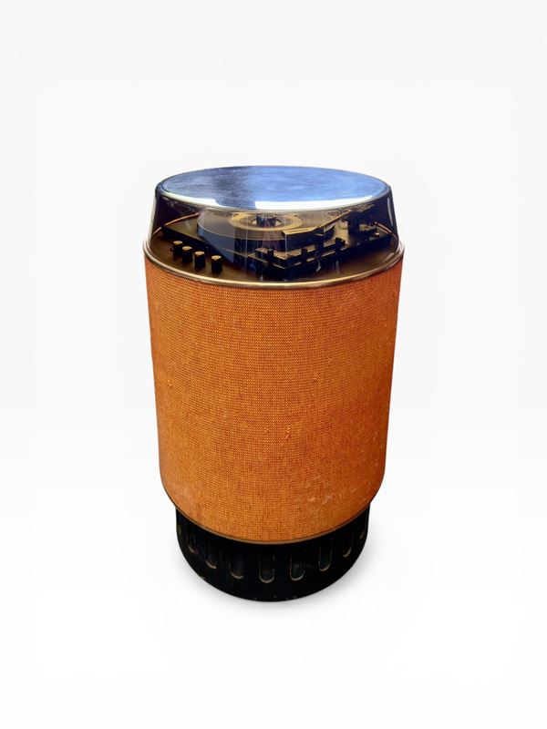 Manifattura Italiana - Giradischi vintage BIDONE  di Milani