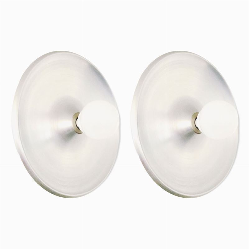 Coppia di Lampade da Parete o Soffitto, Modello 262
