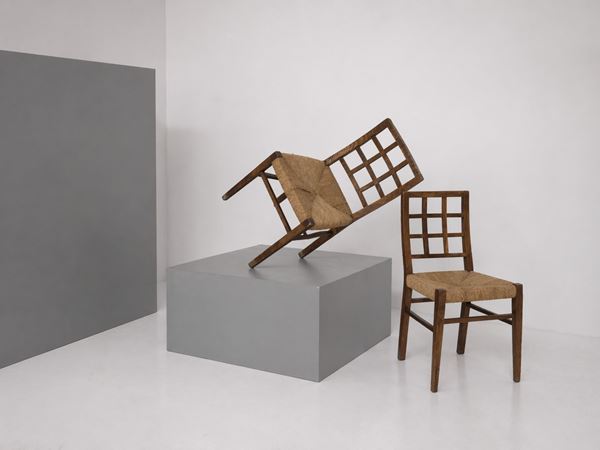 Maurizio Tempestini - Pair of chairs attr.