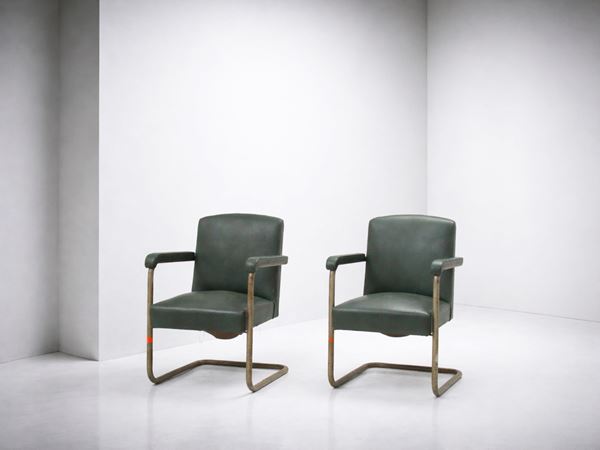 Columbus - Pair of armchairs