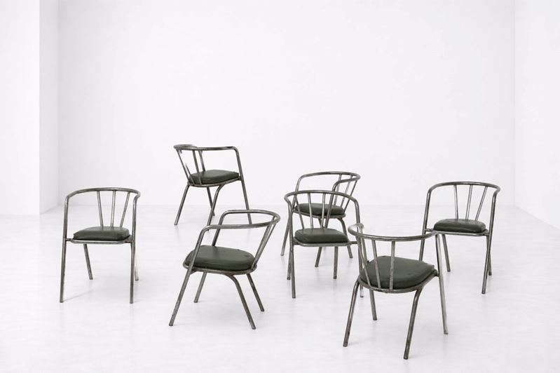 Set di sette sedie