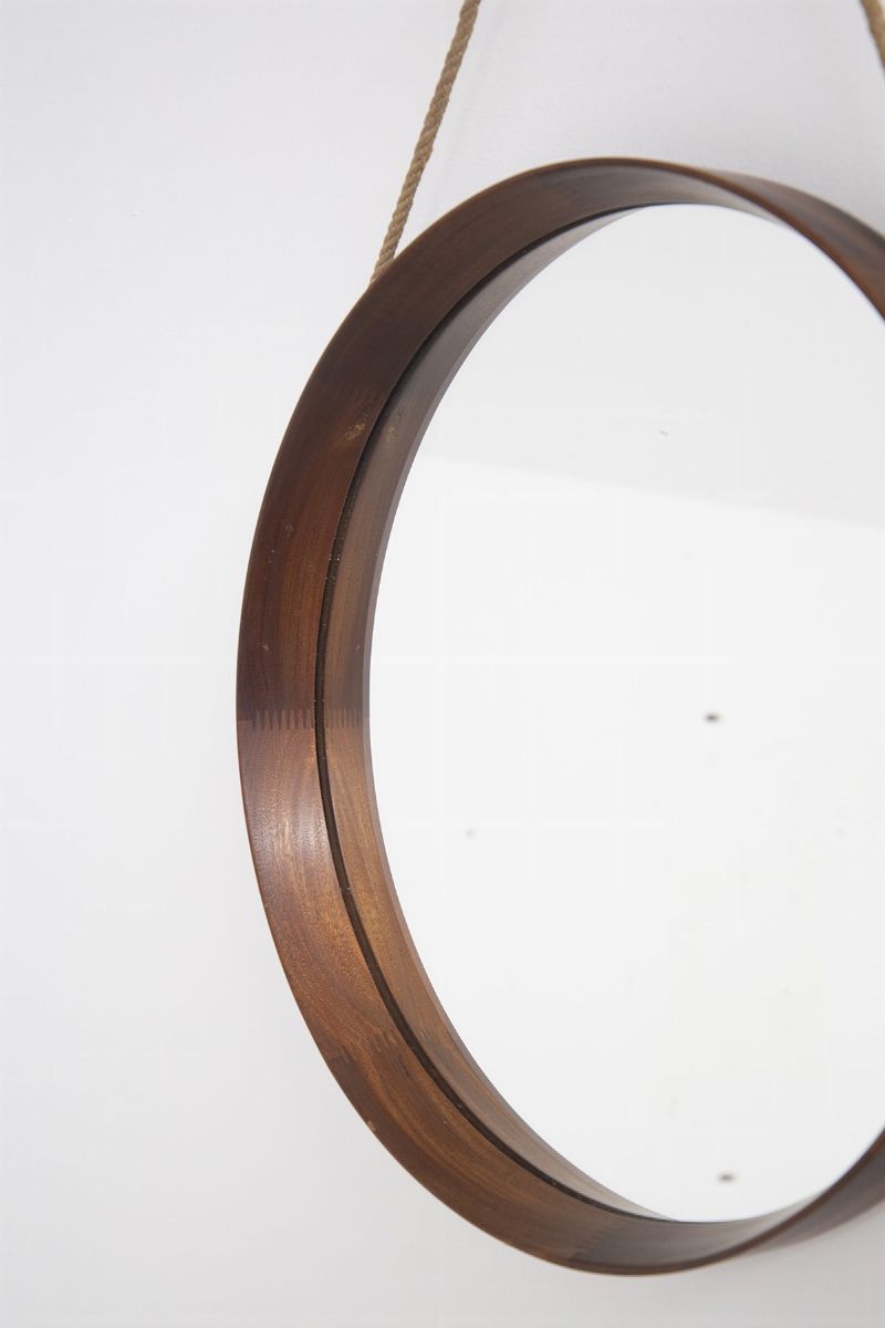 Specchio Rotondo Vintage Italiano