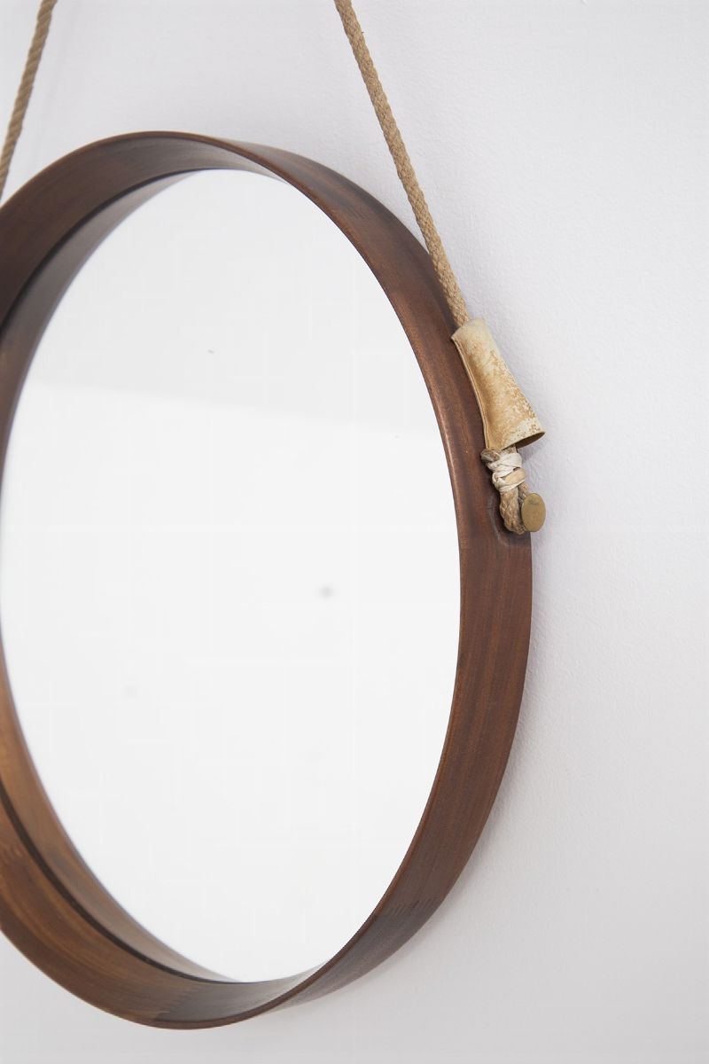 Specchio Rotondo Vintage Italiano