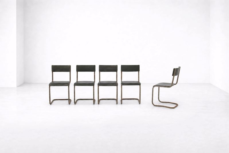 Giuseppe Pagano - Set di Cinque Sedie Attr.