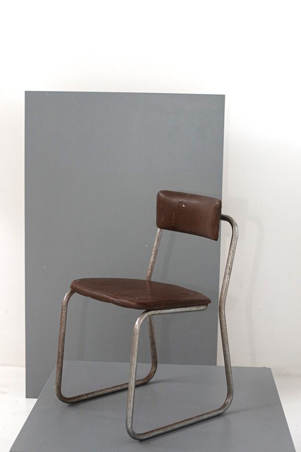 Giuseppe Pagano - Sedia marrone