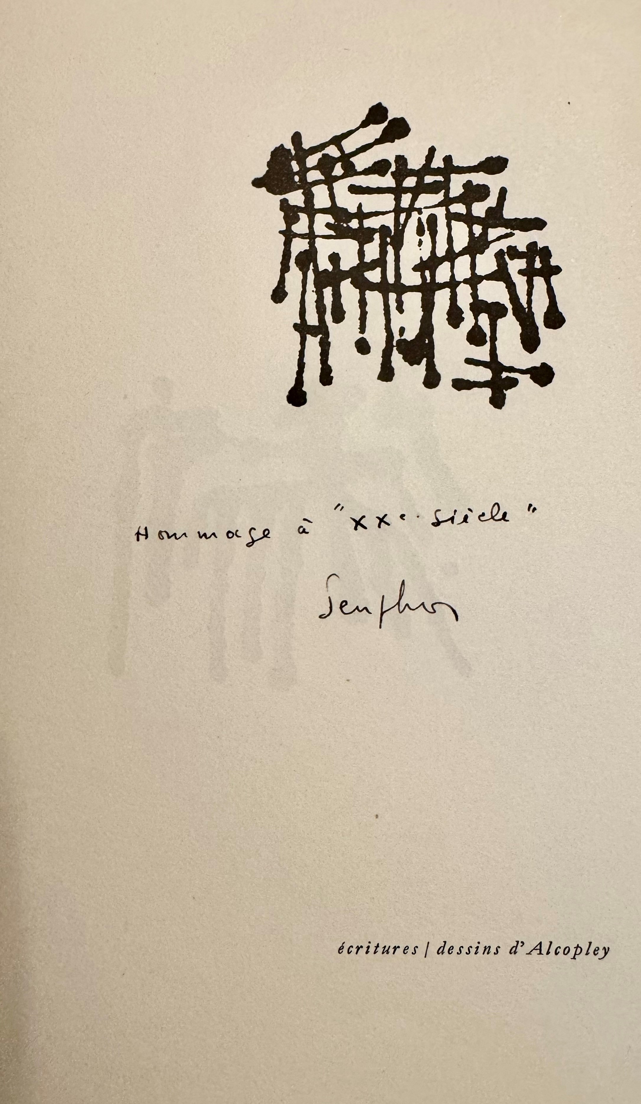 Écritures dessins d'Alcopley