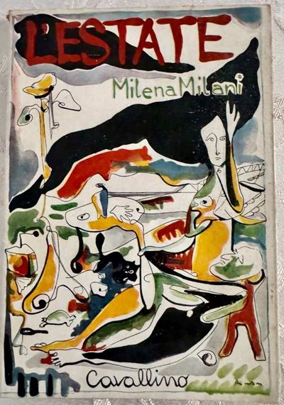 Milena Milani, L'Estate (Prima edizione, brossura editoriale illustrata, 1946)
